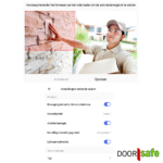 DS6678 POE | HD internet deurbel met camera met POE IEEE 802.3af | RFID Mifare Chipreader | Zwart/Donkergrijs | met 8 inch touchscherm | met POE switch | 32Gb scherm & NAS - Image 15