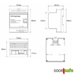 DS4973 | DIN rail 2 x 36V 1A DC 36W - Image 4