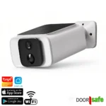 1 DS3126 Bullit bewakingscamera op accu batterij met zonnepaneel SmartLife tuya