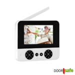 2 DS4451 draadloze camera deurbel wit uitneembare batterijen