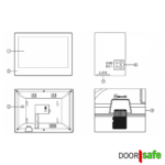 21 DS4800 draadloze camera deurbel