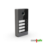 4 DS7888 2 draads BUS camera video deurbel intercom parlofoon met 4 knoppen 4 appartementen