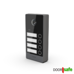 5 DS7888 2 draads BUS camera video deurbel intercom parlofoon met 4 knoppen 4 appartementen