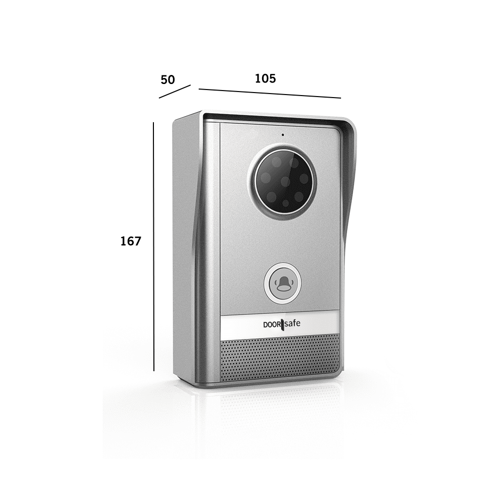 6 draadloze camera deurbel Doorsafe 4500