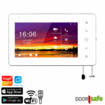 DS7596 | los 7" touch scherm met ingebouwde internet module | 4 draads | 2,4/5Ghz WiFi of Netwerkkabel | 32Gb