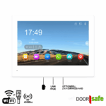 DS7899 | 8" inch touch scherm | internet via 2.4/5Ghz WiFi of LAN Netwerkkabel met POE 802.3af | (optioneel: 4 draads AHD) | met ingebouwde RF433 Mhz zender | met QR code unlock | 32Gb