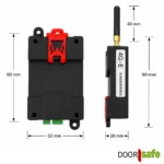 DS4930 3 4G GSM controller voor poorten en garagedeuren