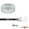 DS4942 _ Siamese coax kabel _ 4 draadskabel- coax kabel (kern & mantel) + 2 draden – 100 meter