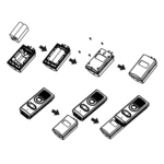 draadloze camera deurbel met intercom Doorsafe 4110 4