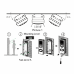draadloze camera deurbel met intercom Doorsafe 4110 5