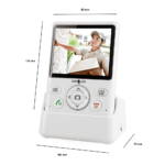 draadloze camera deurbel met intercom Doorsafe 4110 7