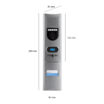 draadloze camera deurbel met intercom Doorsafe 4110 9